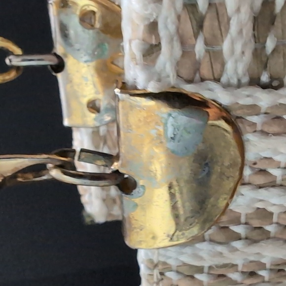 VGT, Fiona Italian Straw Woven Women's Handbag with Rope Handles. - Picture 6 of 16